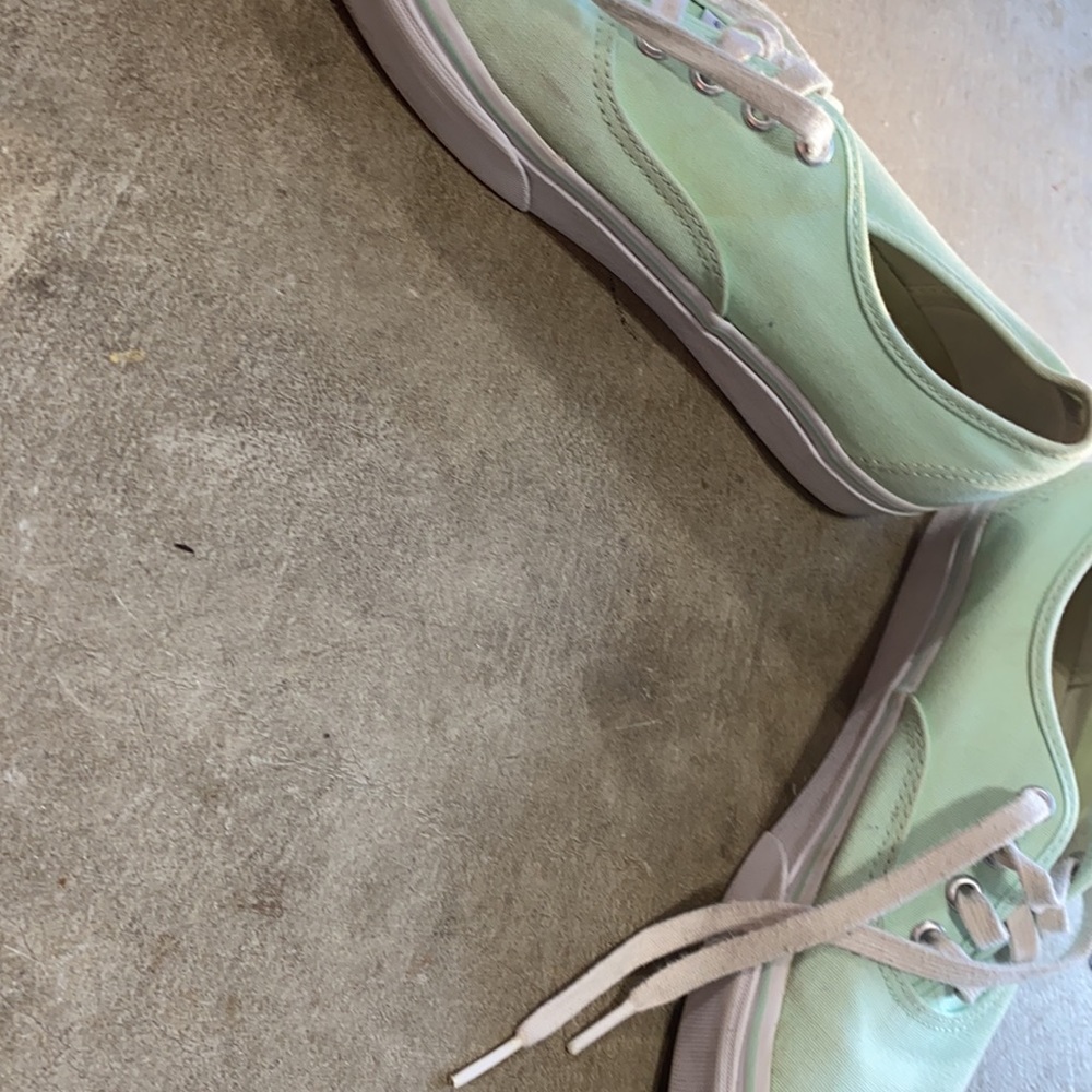 Turquoise Vans - Picture 2 of 5